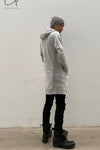 BORIS BIDJAN SABERI Light Grey Cashmere Hat KNHAT2 FPI30001